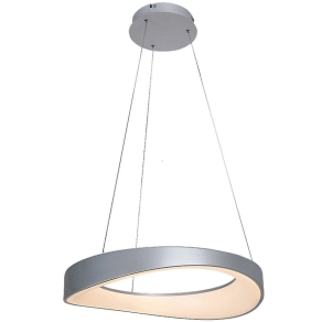   Függesztett LED lámpa ezüst színben, 52 cm - Iliana Rábalux 72236