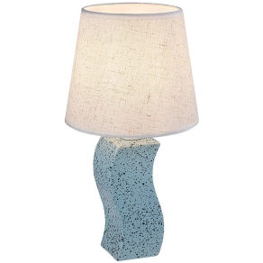   Kerámia asztali lámpa, 34 cm - Dayami Rábalux 74074 1xE14 foglalattal
