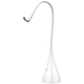  Fehér asztali LED lámpa modern stílusban 48 cm - Jeff2 Rábalux 74205, szabályozható fényerősség, érintőkapcsolós, 3000 K, 270 lm, 4 W, 12 V