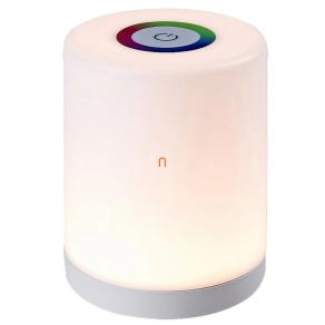   Szabályozható LED dekor lámpa, hordozható 11 cm - Tipy Rábalux 74209, érintőkapcsolós, USB C, 0.3 méretes kábellel, 3000 K, 50 lm, 0,8 W, 5 V