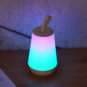   Hordozható dekor lámpa szabályozható színátmenetekkel - Franco-RGB Rábalux 76019, tölthető, USB, érintőkapcsolós, 3000 K, 100 lm, 2 W