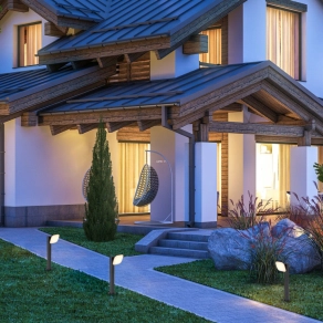   Kültéri LED állólámpa, 50 cm, melegfehér fényű - Odiel Rábalux 77059