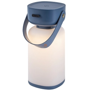   Kültéri asztali LED lámpa, tölthető, kék - Funes Rábalux 77145