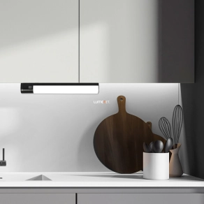   Pultmegvilágító LED lámpa fekete színben, 57 cm - Duddu Rábalux 78029