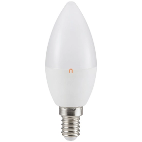   Szabályozható E14 LED gyertya fényforrás 5W, 450lm (RGBW)