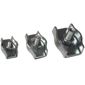   Tracon szimpla sodronyszorító bilincs 2-2,5 mm, M4 - BSZ1-2