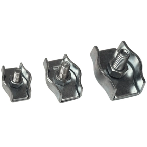 Tracon szimpla sodronyszorító bilincs 5 mm, M5 - BSZ1-5