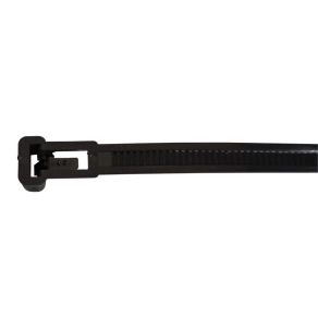   Kábelkötegelő 300x7,6 fekete, nyitható UV-álló 281-NY Tracon