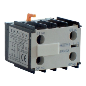   Tracon homlokoldali segédérintkező TR1K-hoz, 3Z+1NY, 2 A, 230 V AC - TR5KN31