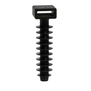   Beüthető kábelkötegelő tipli, natúr d=8mm, A=10,6×3,1mm, PA6.6 5458N Tracon