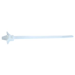   Kábelkötegelő 130x4,8 natúr, benyomótüskés BK-130 Tracon