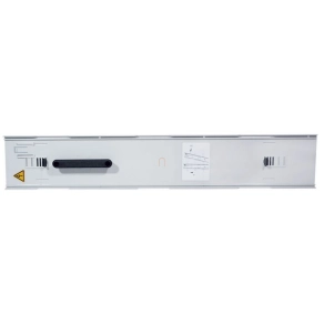   Függőleges síntakaró, füllel,100mm széles,185 mm-rendszerhez H-RF Tracon