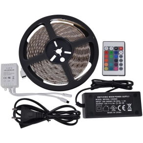   Tracon LED szalag szett, kültéri SMD5050 60LED/m, 14,4W/m - LED-SET-K-RGB