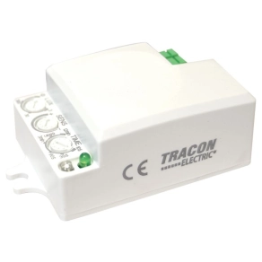   Tracon mozgásérzékelő, mikrohullámú, lámpába 5,8 GHz, 360fok, 1-6 m,10 s-12 min,3-2000lux TMB-L01D