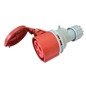   Tracon ipari csatlakozó DAFH-324 5P 32A 400V IP44 lengő dugalj TICS-225H