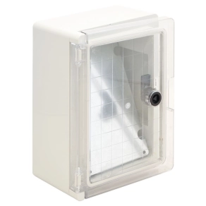   Tracon műanyag elosztószekrény átlátszó ajtóval 280x210x130mm, IP65 - TME282113T