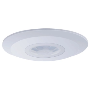   Tracon mozgásérzékelő, mennyezetre, lapos, fehér 360fok, 1-6 m, 10 s-12 min, 3-2000lux TMB-011L