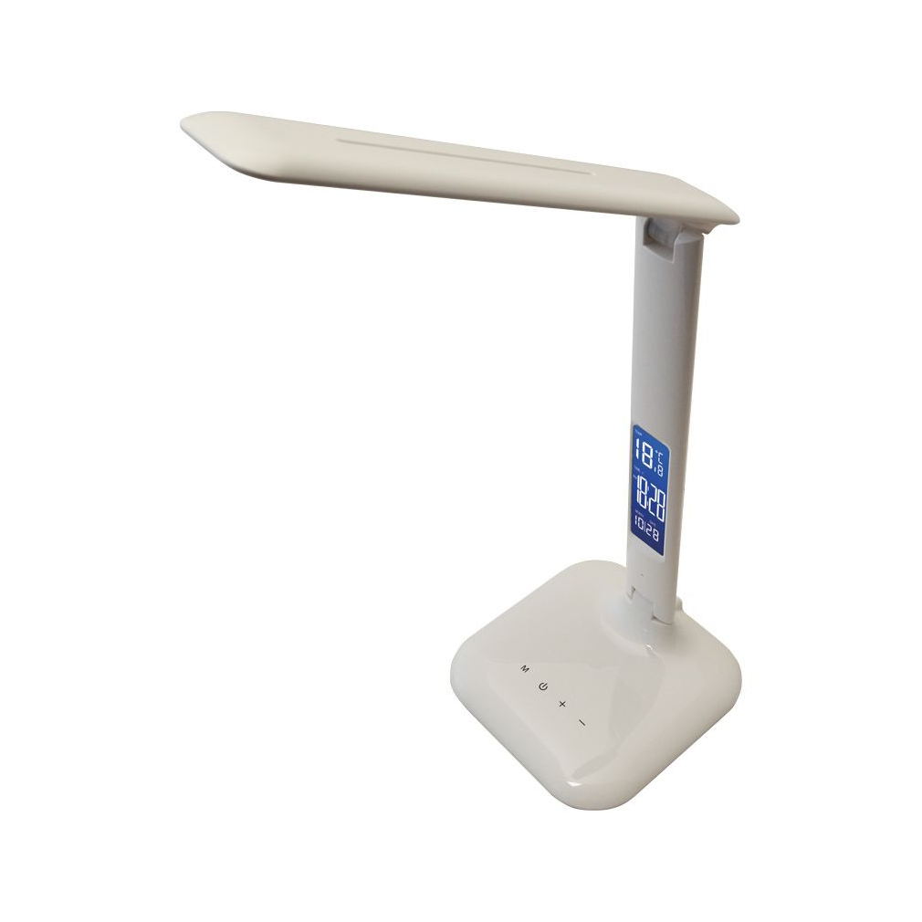 LED asztali lámpa, - Tracon LALD4W szabályozható fényerő és színhőmérséklet, LCD kijelző 4W, 2700-6000K