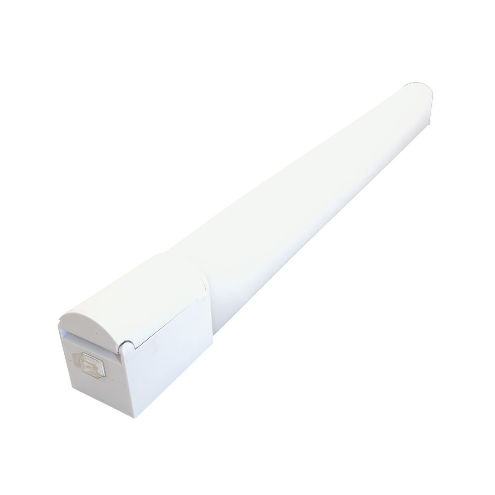 Védett integrált LED-es bútorvilágító csatlakozóaljzattal, 682mm - Tracon TLFLEDS15NW