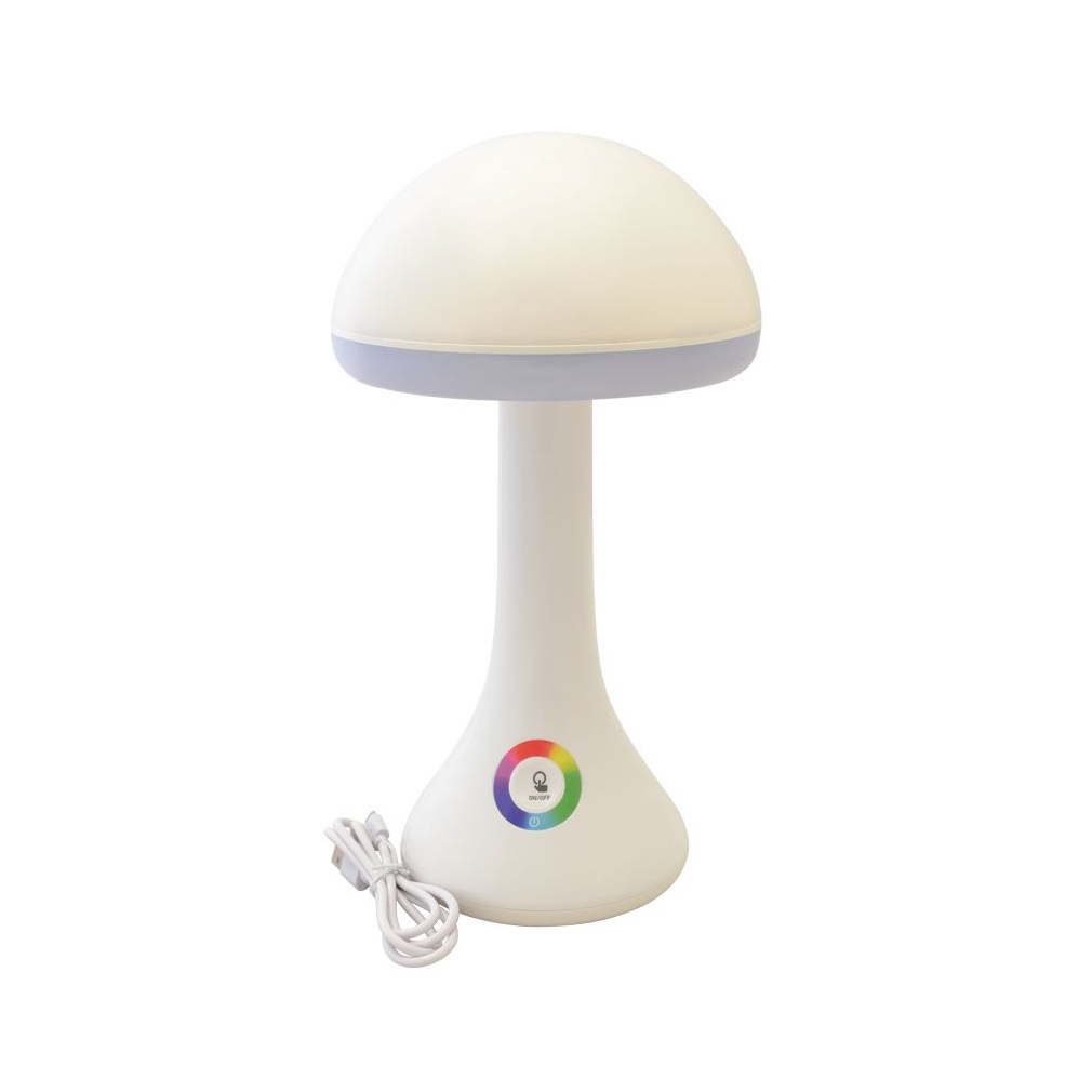 Gomba formájú LED dekor asztali lámpa 2,4W, 4000K LALG3W - Tracon LALG3W, 4000 K, 2,4 W