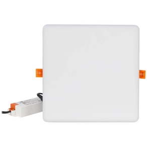   Beépíthető LED mélysugárzó, négyzetes, 230VAC, 10W, 920lm, 4000K, IP66  - Tracon LED-DLNIP-10NW