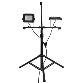   Állványos LED szerelő fényvető 2×30W, 4000K, IP65, 2×2400lm RSMDAW230W Tracon