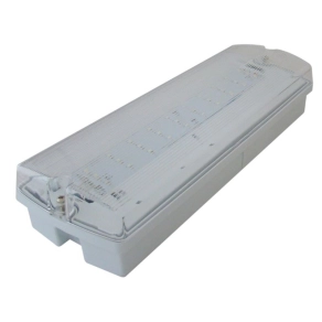  Tracon vészvilágító lámpatest, LED-es, állítható üzem/készenléti 4W, 3h, Ni-Cd, IP65, 4W,28×LED, 3,6V/1800mAh TLBVLED30NM