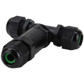   Tracon tömítő szelencés kábeltoldó, T-elágazó 0.5-4 mm2, IP68 CST4-T