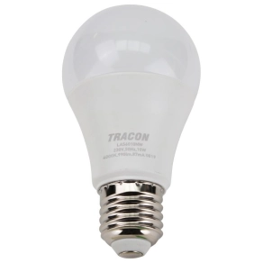   LED kisgömb 10W E27 990lm 4000K semleges fehér fényforrás 200fok Ra80 230V LAS6010NW Tracon