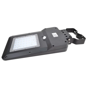   Napelemes LED utcai világítótest moz.érzékelővel 40W, 4000K, 4800 lm, IP65, 9,6V, 12Ah LSLS40W