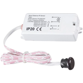   Tracon mozgásérzékelő, rövid távú, működtetés kézzel 500/200 W, 5-6 cm TMBK122