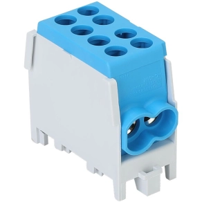   Tracon főáramköri leágazó kapocs, sínre szerelhető, kék 2,5-25mm2 101 A - FLECU-25-16-2K