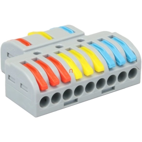   Tracon csavar nélküli vezeték összekötő, nyitható 0,5-4mm2, 32A, 400V 3P - OVO3P39