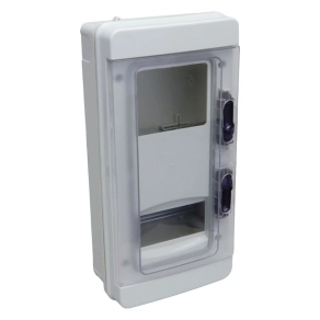   Tracon fogyasztásmérő szekrény almérőhöz 1fázisú 5 modulos IP65 350×170×100mm - CMB1
