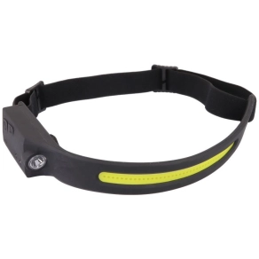   Tracon fejlámpa, akkumulátoros, mozgásérzékelős kapcsolással 5/3W, 350/120lm, 3h, 3,7V,1200 mAh, Li-Po HLCOB5W