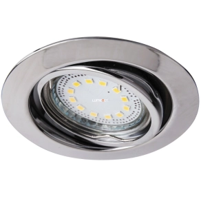   Süllyesztett spot lámpa melegfehér LED fényforrással, 8,6 cm, króm, 3 darabos - Lite Rábalux 1050