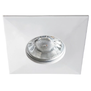   Süllyesztett LED spot lámpa, szögletes, 4 W, melegfehér, fehér, 3 darabos - Randy Rábalux 1080