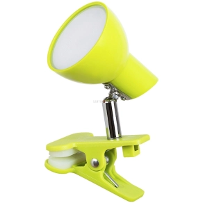   Neon zöld csíptetős LED spot lámpa 10 cm - Noah Rábalux 1481, 3000 K, 360 lm, 5 W
