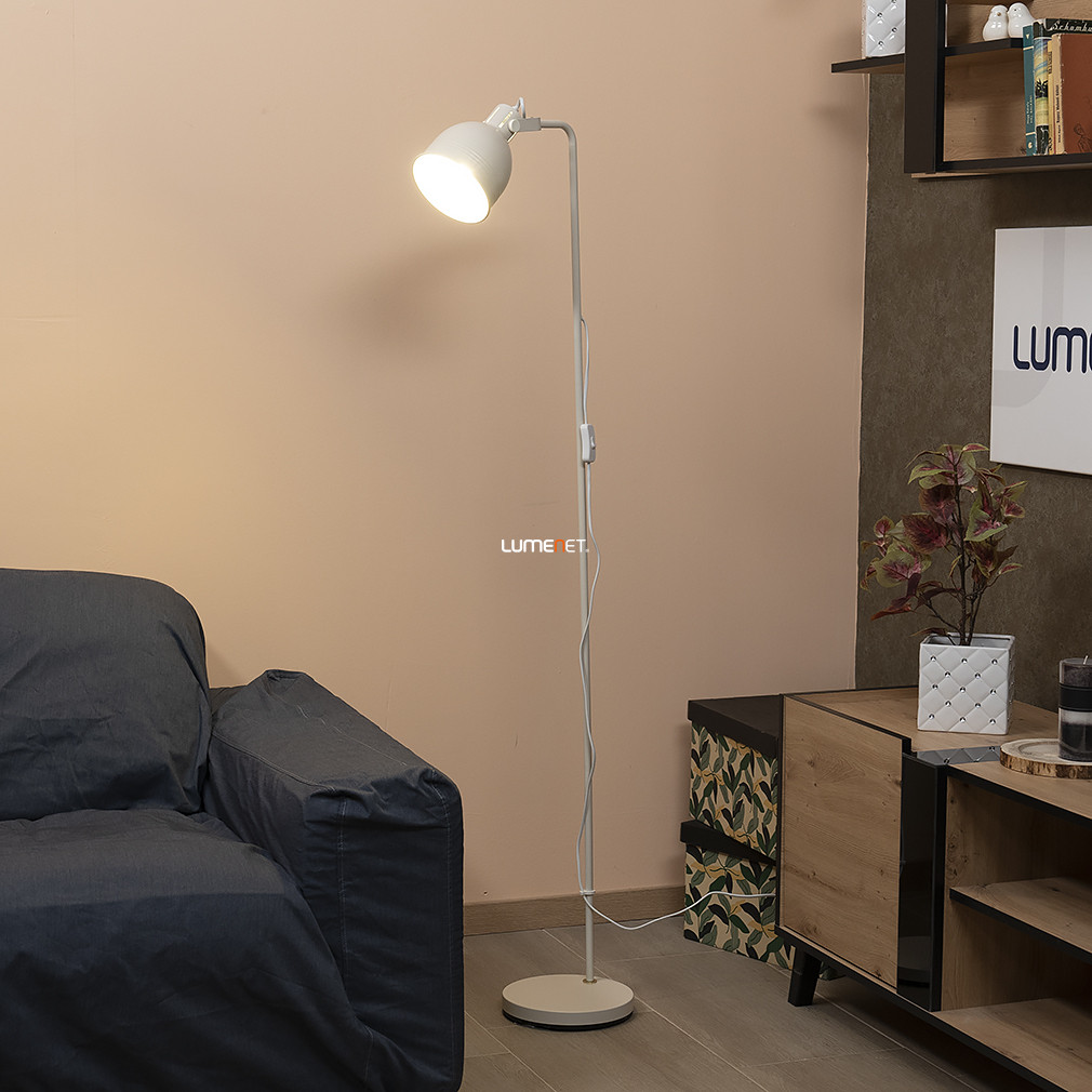 Állólámpa bézs színben, 150 cm - Flint Rábalux 2243, 1xE27 foglalattal