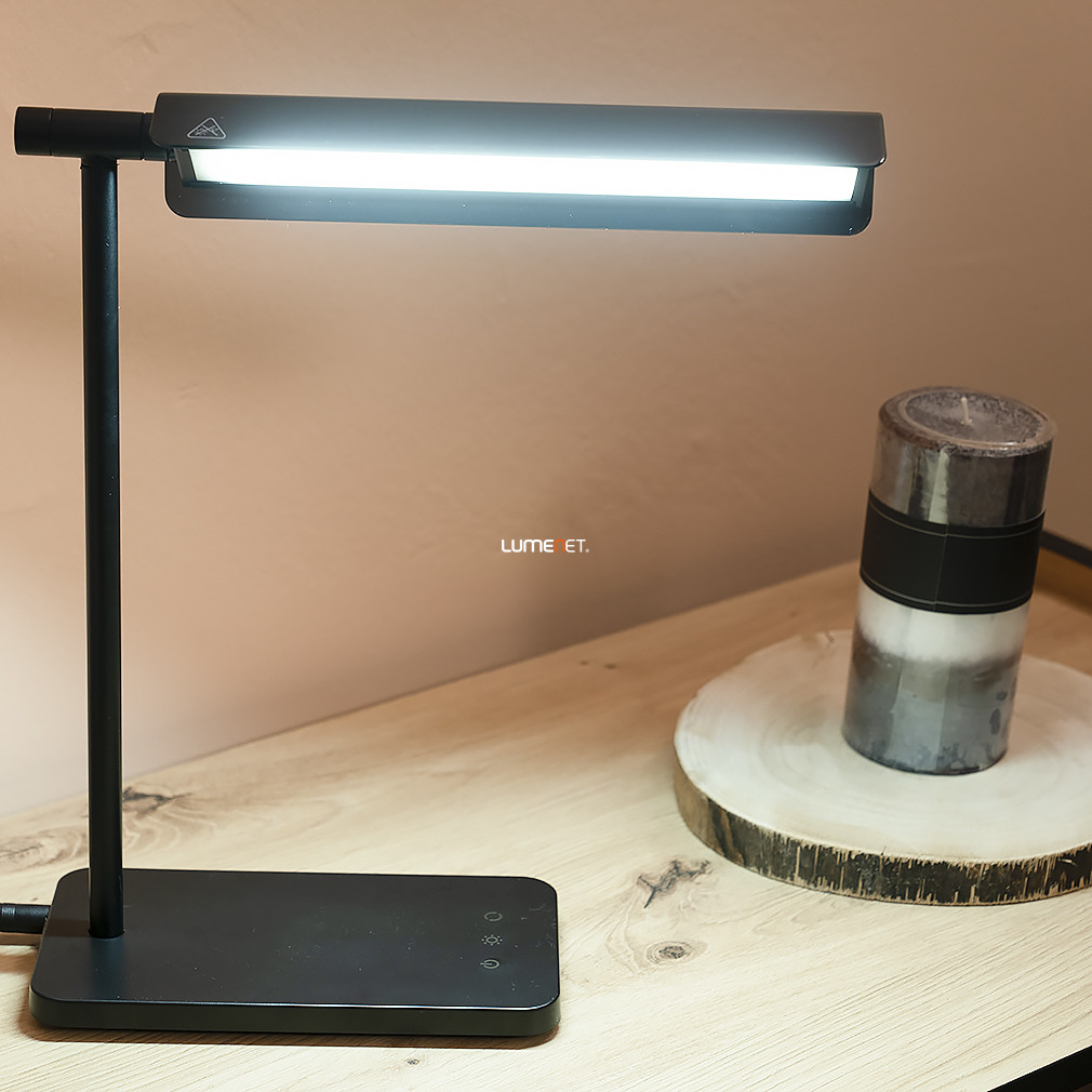 Kapcsolóval szabályozható íróasztali LED lámpa 32 cm - Horus Rábalux 2934, 3000-4000-6500 K, 530 lm, 7 W