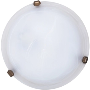   Mennyezeti lámpa bronz színű rögzítővel, 30 cm - Alabastro Rábalux 3203