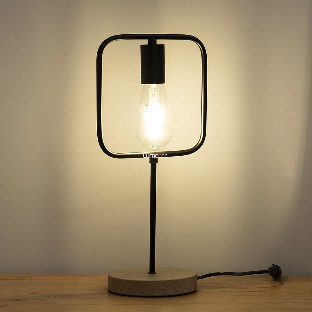 Keretes asztali lámpa, 43 cm - Rufin Rábalux 3219, 1xE27 foglalattal