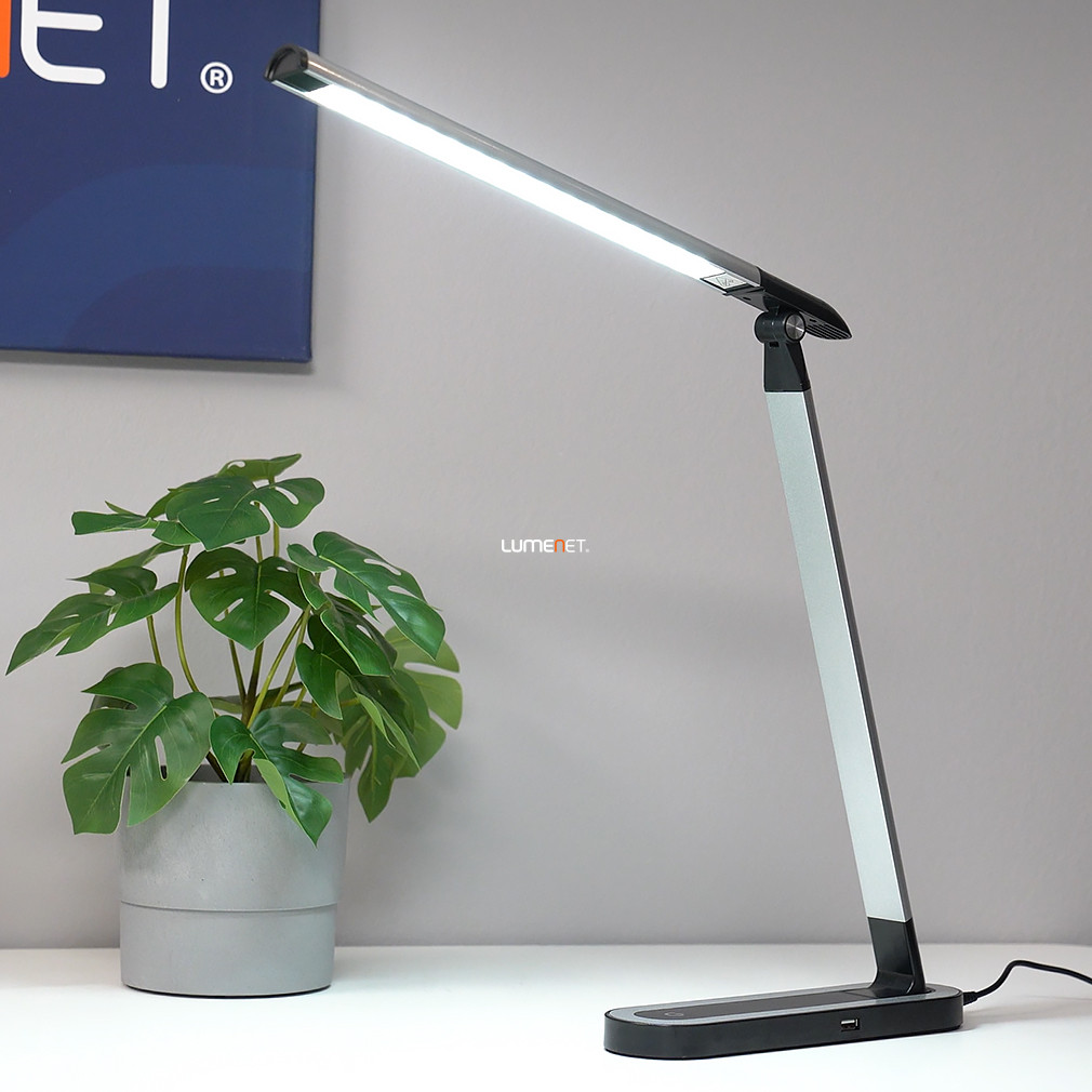 USB töltős asztali LED lámpa 40 cm - Misha Rábalux 3350, USB, 4000 K, 400 lm, 7 W