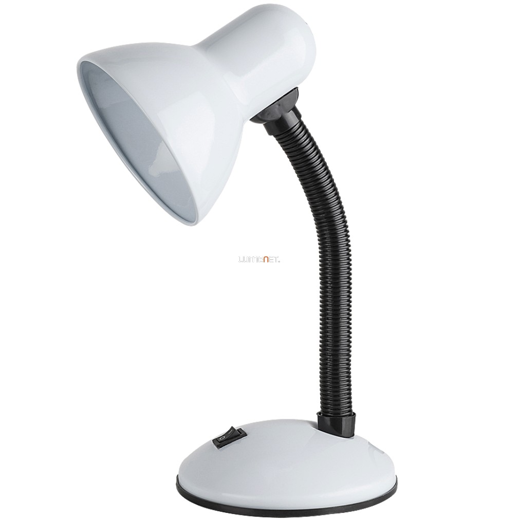 Asztali lámpa fehér színben, 34 cm - Dylan Rábalux 4168, 1xE27 foglalattal