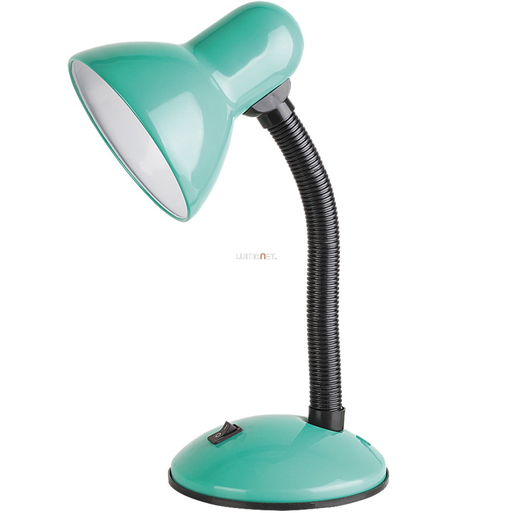Türkizkék asztali lámpa, állítható, 34 cm - Dylan Rábalux 4170, 1xE27 foglalattal