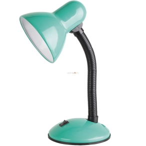   Türkizkék asztali lámpa, állítható, 34 cm - Dylan Rábalux 4170, 1xE27 foglalattal