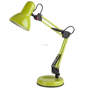   Állítható zöld íróasztali lámpa, 49 cm - Samson Rábalux 4178, 1xE27 foglalattal