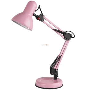   Rózsaszín íróasztali lámpa, állítható, 49 cm - Samson Rábalux 4179, 1xE27 foglalattal