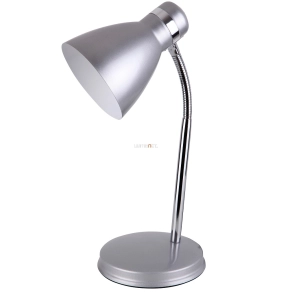   Asztali lámpa matt ezüst színben, 32 cm - Patric Rábalux 4206, 1xE14 foglalattal