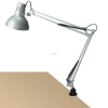 Íróasztali lámpa ezüst színben, felületre szerelhető, 70 cm - Arno Rábalux 4216, 1xE27 foglalattal